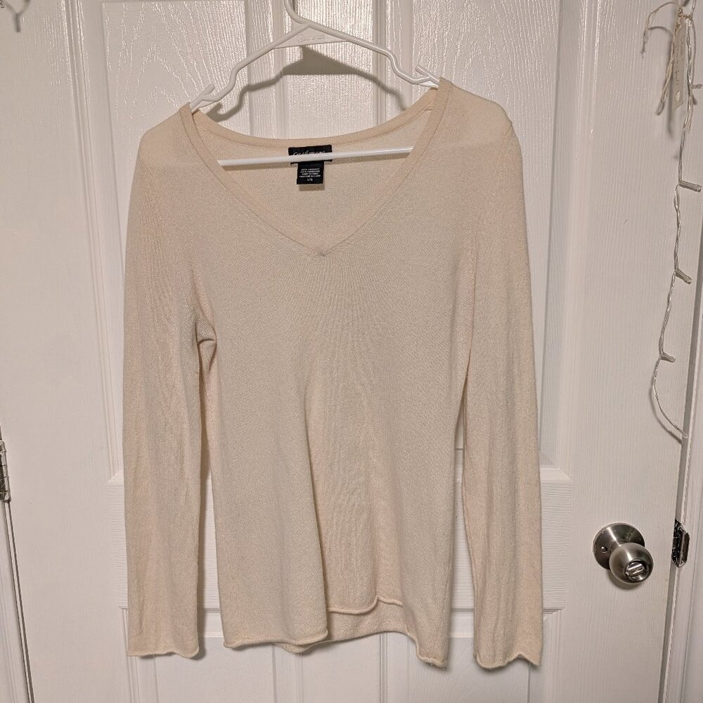 Cashmere Beige Ladies Long Sleeve